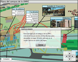 Mapa Interactivo - Campus UNRC