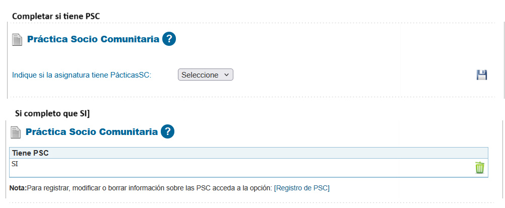 Captura ejemplo Generar borrador