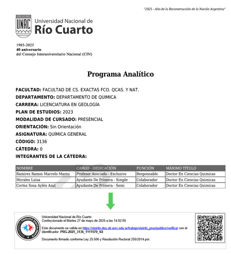 Captura ejemplo SA o Comité ampliada